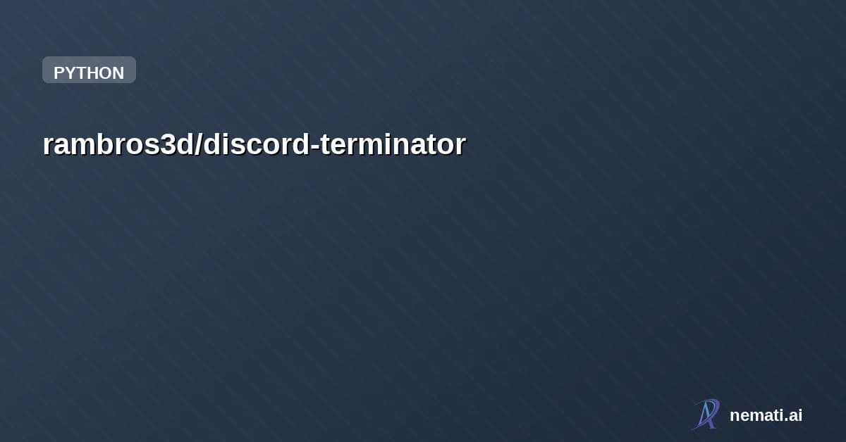 rambros3d/discord-terminator