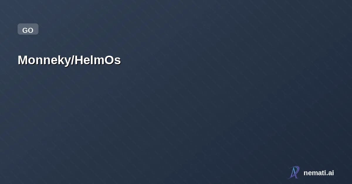 Monneky/HelmOs